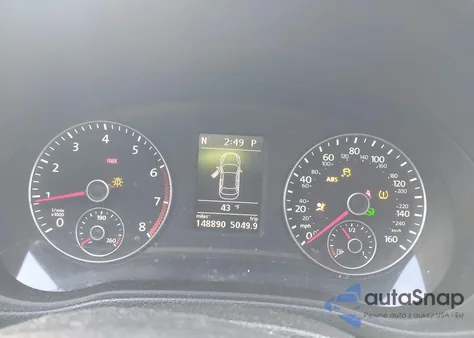 2012 Volkswagen Passat 2.5L Se from USA, damaged, VIN 1VWBP7A38CC030675